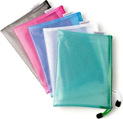 Imagen del producto de Bolso con cierre de cremallera, material EVA, tamaño A5, diseño "Narcissus Mix"