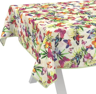 Produktbild von Tischdecke Lucia-Palmen Bunt 500x140cm Band