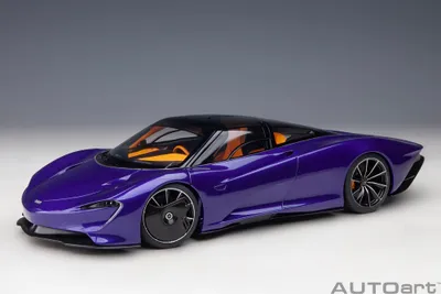 Produktbild von AUTOart 76089 - 1/18 McLaren Speedtail (Lantana Purple) - Neu