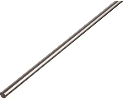 Image de Alberts 485597 Barre ronde, acier inoxydable, 2000 x 8 mm