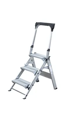 Produktbild von MUNK Klapp Treppe, mit klappbarem Bügel 3 Stufen