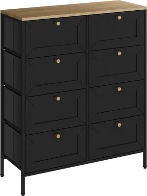 Obrázek produktu pro Komoda Vicco Belaro Černá 80 x 95 cm s 8 zásuvkami, Model 51899
