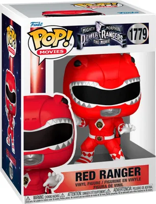 Zdjęcie produktu dla Funko POP Power Rangers 1779 Red Ranger Figurka Kolekcjonerska