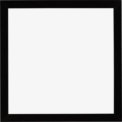 Produktbild von Bilderrahmen, 50x50 cm, Schwarz Hochglanz, MDF, Mura