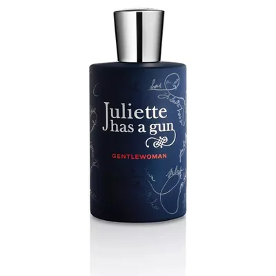 A bottle of Juliette Has a Gun Gentlewoman Eau de Parfum is shown against a white background.