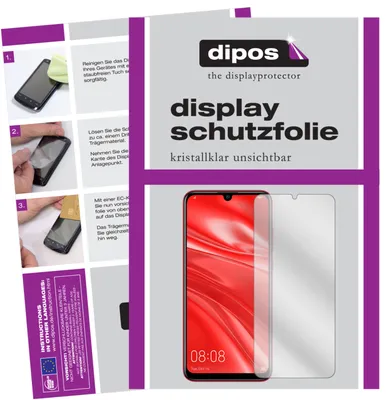 Produktbild von 2+2x Schutzfolie für Huawei Nova Lite 3 klar Displayschutzfolie Display Schutz