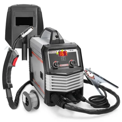 Obrázek produktu pro Lasmachine – Elektrický svářecí stroj – Multifunkční – 4 v 1: MIG, MMA, MAG, TIG – Invertorový svářecí stroj