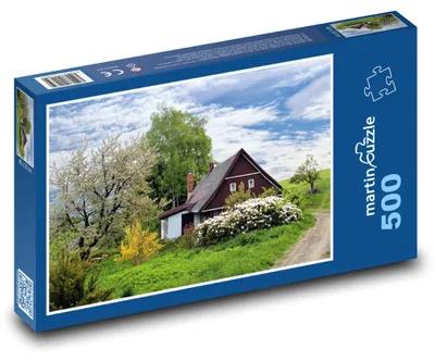 Obrázek produktu pro martinpuzzle - Puzzle 500 - Chalupa u cesty