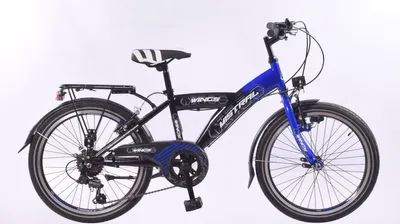 Produktbild von 24 Zoll Kinder Jungen City Fahrrad Kinderfahrrad Rad Bike MISTRAL BLAU