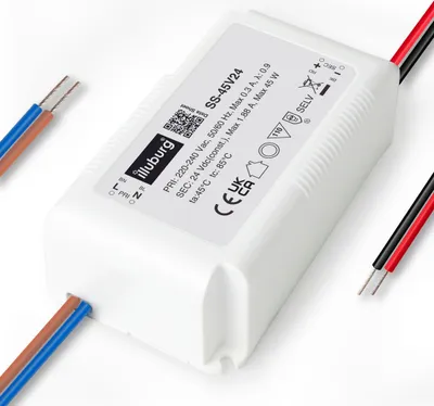 Produktbild von illuburg LED Trafo 24V 45W Flackerfrei für LED Strip Lampe LED Netzteil Treiber Transformator Driver Power Supply