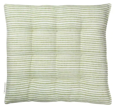 Image de Coussin d'assise TOM TAILOR FRESHSTRIPE vert 40 x 40 cm