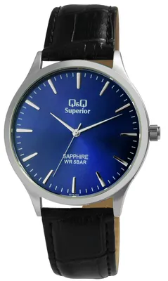 Produktbild von Q&Q Uni Armbanduhr silberfarbig, 5 ATM