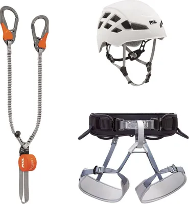 Produktbild von Petzl Eashook 1 Klettersteigset Silber  Silber One Size