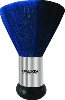 Produktbild von Efalock Nackenpinsel schwarz/blau 11 cm