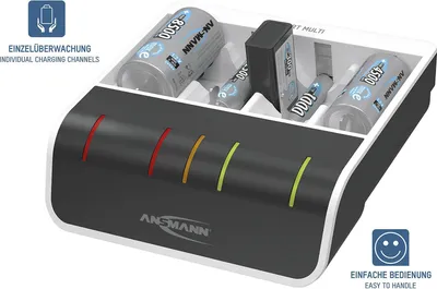 Immagine prodotto di ANSMANN Caricabatterie NiBC-ComfortMulti-USB-cb