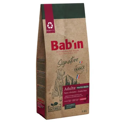 Obrázek produktu pro Bab'in Signature All Size Kachna bez obilovin 3 kg pro psy všech plemen