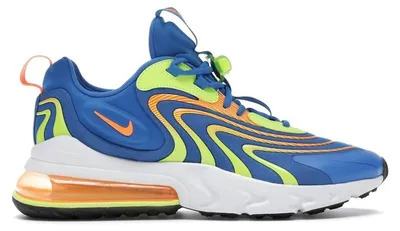 Image de Nike Air Max 270 React Eng, coloris Soar/Total Orange/Volt, taille EU 46