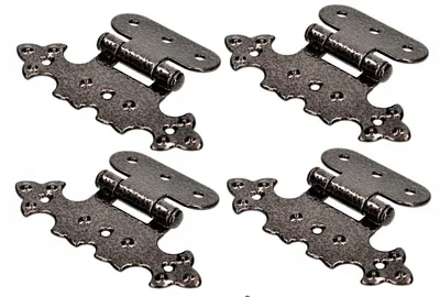 Produktbild von Kotarbau 4x Asymmetrisches Dekoratives Retro Möbelscharnier
