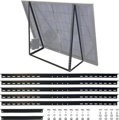 Immagine prodotto di Telaio di supporto del modulo solare in alluminio nero
