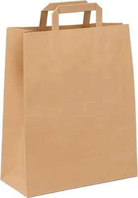 Zdjęcie produktu dla Torby Papierowe Ekologiczne 320x160x430 Brązowe