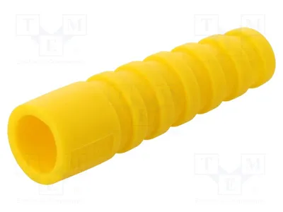 Produktbild von 1x Knickschutztülle : BNC-Stecker gelb ,2 10Stk. /62SRB-Y BNC-Steckverbinder