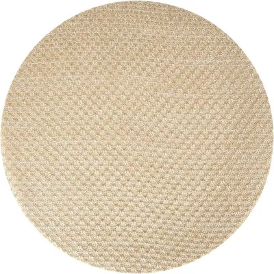 Zdjęcie produktu dla Podkładka na stół beżowa złota 38 cm