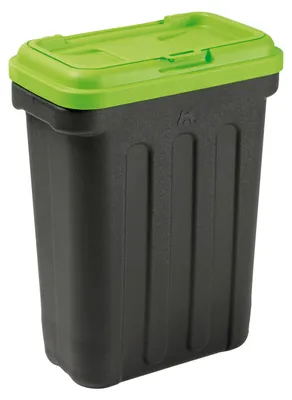 Produktbild von Maelson Dry Box 15, Vorratsbehälter für Trockenfutter - Grün/Schwarz, für ca. 15 kg Futter