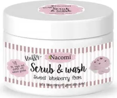 Immagine prodotto di Nacomi Schiumogeno, lavante e detergente al mirtillo, 180 ml
