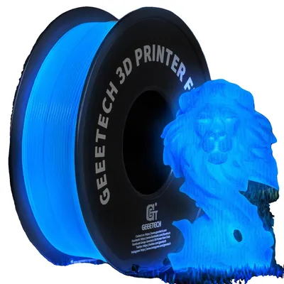 Image de Filament pour imprimante 3D, phosphorescent, haute compatibilité, bleu