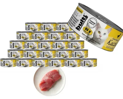Produktbild von Bulti | Feuchtigkeitsfutter für Katzen - 24x85g - 65% Fleisch - 15% Ente -gesundheitsförderung