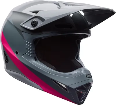 Produktbild von Bell MX-10 MIPS Aviator Motocross-Helm, grau/rosa, S (55/56)