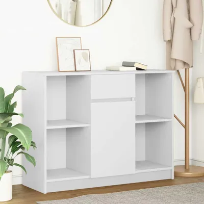 Obrázek produktu pro vidaXL Příborník se zásuvkou Bílý 101x35x76 cm Materiál na bázi dřeva