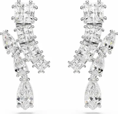 Produktbild von Swarovski Damen Ohrhänger Matrix silber 5700418