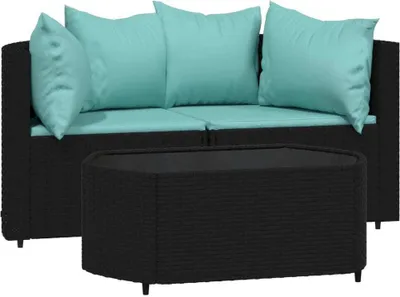 Produktbild von VidaXL 319807, Schwarz, 780 mm, 530 mm, 295 mm