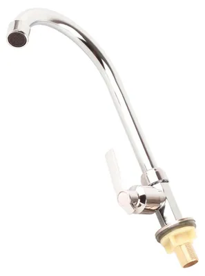 Obrázok produktu pre Kitchen Faucet Single Cold Vertical Faucet Tap G1/2in for Home Use (Without Hose)