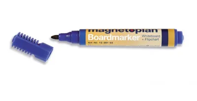 Obrázok produktu pre Magnetoplan 1228103, 4 kusov, Čierna, Čierna, Modrá, Kolo, 1,5 mm, 3 mm