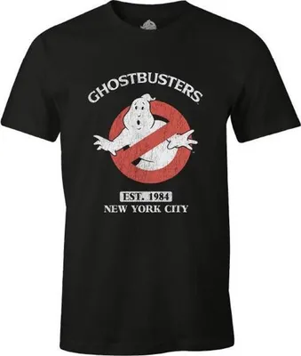 Produktbild von Ghostbusters - "New York City" T-Shirt für Herren CD1445 (XL) (Schwarz)