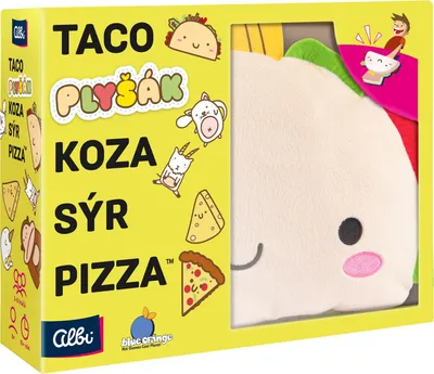 Obrázek produktu pro Albi Taco, plyšák, koza, sýr, pizza