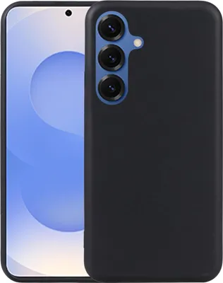 Produktbild von Mobigear Basics Samsung Galaxy S25 FE Hülle Hardcase Backcover - Schwarz