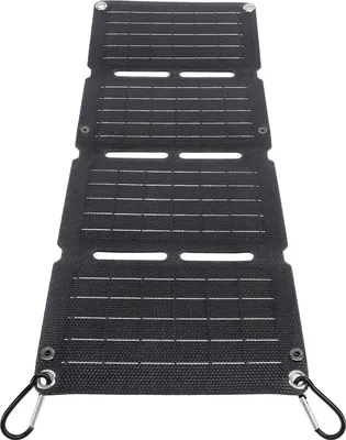 Zdjęcie produktu dla Składany panel słoneczny 40W z krzemu monokrystalicznego Szybkie ładowanie QC Podwójny regulator USB Wyjście 4 składane przenośne panele słoneczne