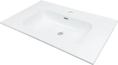 Immagine prodotto di Ceramic recessed washbasin - 80 cm