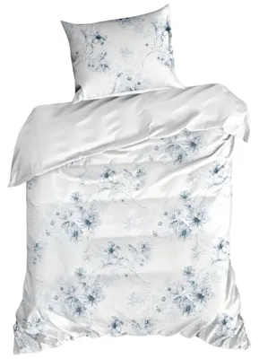 Produktbild von EUROFIRANY | Bettgarnitur - n - 140x200 cm - 100% Baumwolle - weiß - Bettbezug Set - geblümt