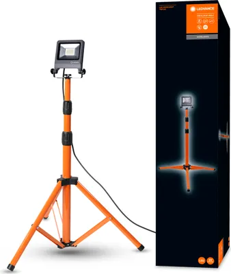 Imagen del producto de Ledvance LED Fluter Arbeitslicht mit Ständer Dunkelgrau/Orange IP65 20W 1700lm neutralweiß 4000K 120°