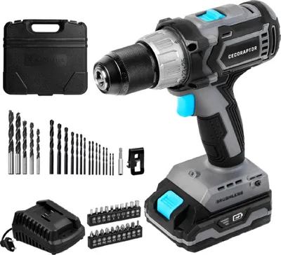 Obrázok produktu pre Cecotec Vŕtačka CecoRaptor Perfect Drill 2020 Brushless Ultra Cecotec