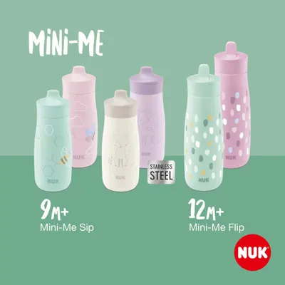 Produktbild von Babyflasche NUK Mini-Me PP Sip 300 ml grü n
