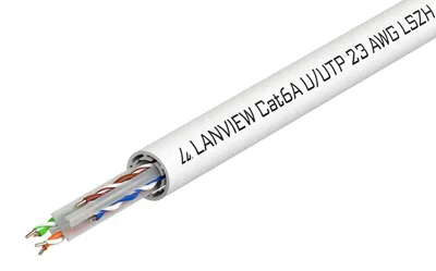 Immagine prodotto di Cavo di rete U-UTP Cat6a di Lanview