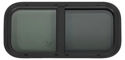 Imagen del producto de Ventana corredera para autocaravanas, marco duradero, mayor privacidad, color