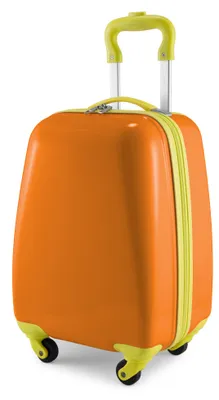 Immagine prodotto di HAUPTSTADTKOFFER For Kids - valigia per bambini, valigia per bambini, trolley per bambini, bagaglio a mano 24 litri, trolley per bambini ragazze ragazzi, regali X-Mas per bambini, arancione