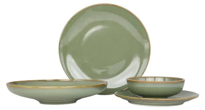 Obrázok produktu pre Súprava riadu Bonna - Sage Hygge - 24 kusov - 6 osôb - porcelán