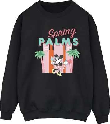 Produktbild von Disney - "Spring Palms" Sweatshirt für Damen BI28702 (L) (Schwarz)